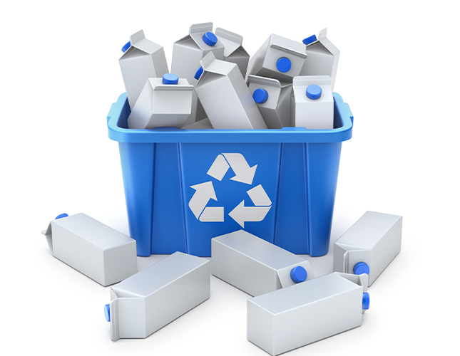 Recyclage du carton multicouche